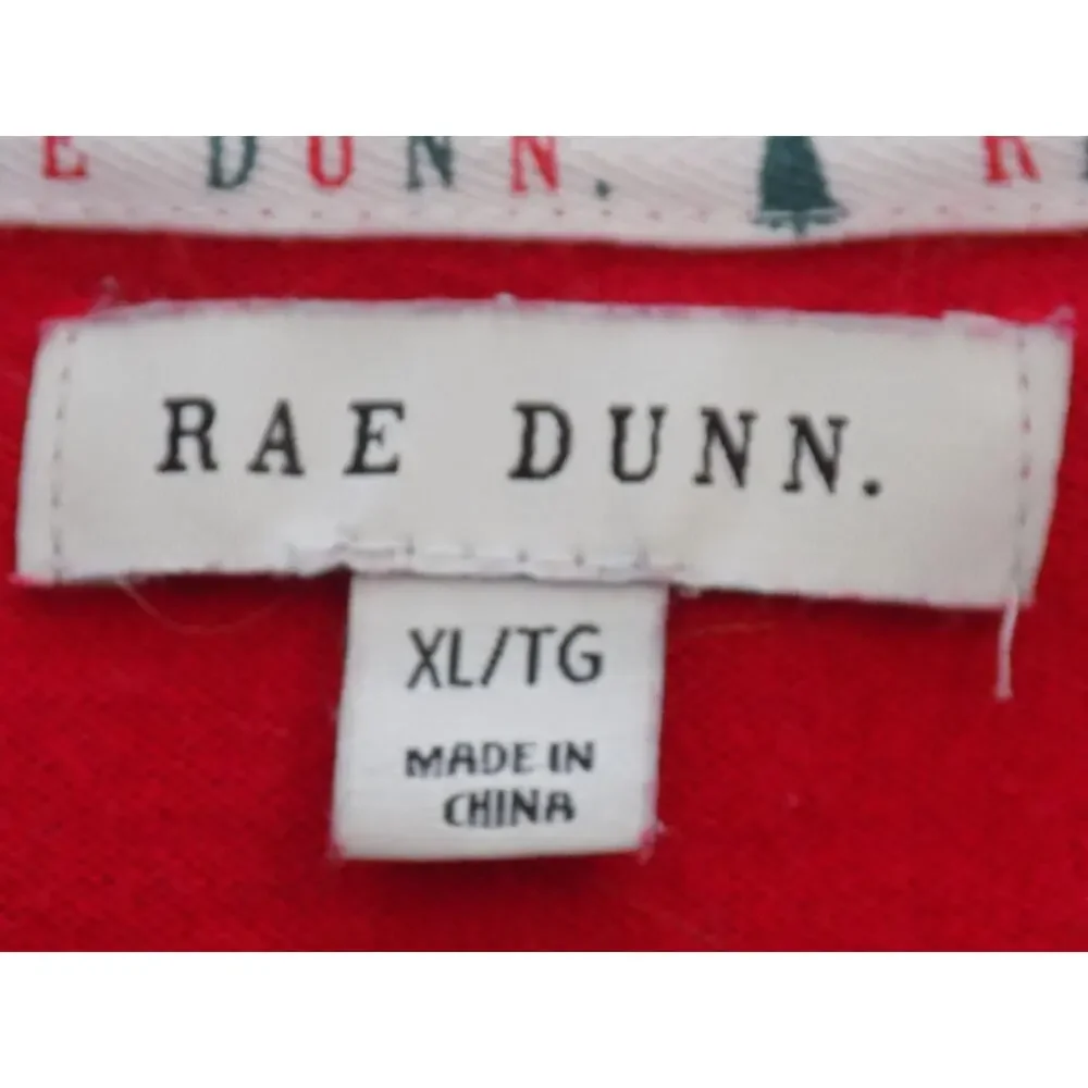 Rae Dunn MERRY Christmas sweater size XL